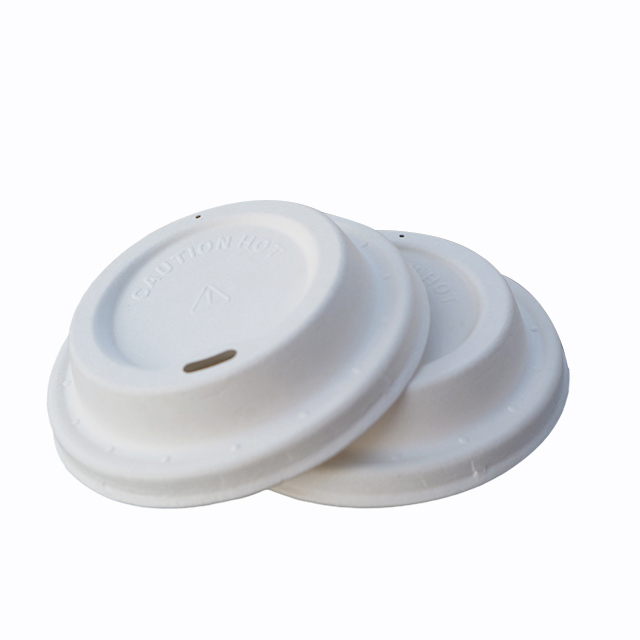 80/90mm 100% Compostable Paper Lids for Cups Wholesale & Bulk