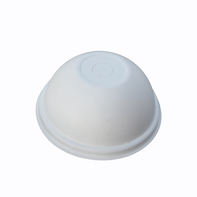 Factory Direct Compostable Sugarcane Bagasse Dome Lids for Cold Drinks