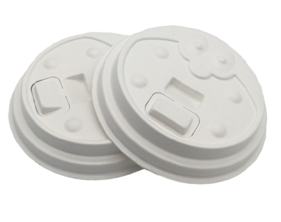 Sugarcane 100% Biodegradable Customized Disposable Paper Lids 