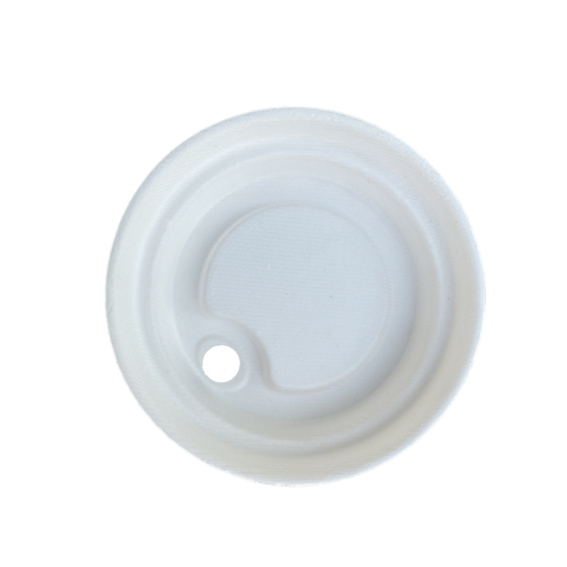 BPI Certified Biodegradable Disposable Coffee Cup Lids China Factory 