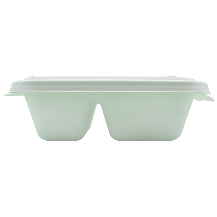 Take Away boxes, Hamburger Lunch Boxes Disposable 100% Compostable Bagasse 