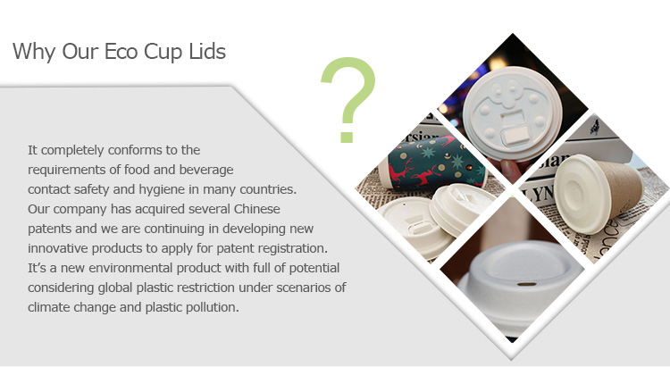 biodegradable coffee cup lid