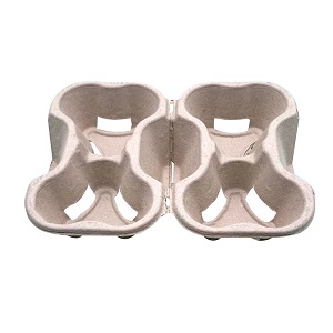 Disposable Coffee Cup Tray Holder, 4 Paper  Cup Tray Wholesale