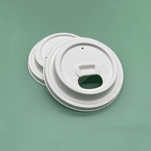 Eco Friendly Coffee Lids Manufacturers Wholesales In China , Bagasse Material