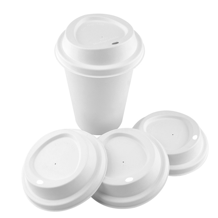 Best 90mm sugarcane flat cold coffee cup lid factory and suppliers