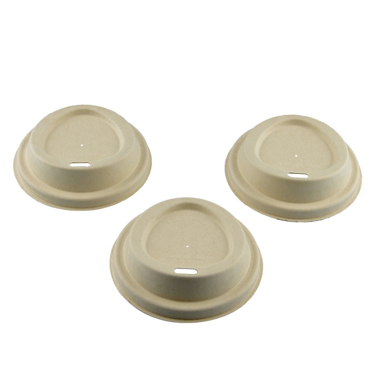 Biodegradable Bagasse Cup Lids Manufacturer