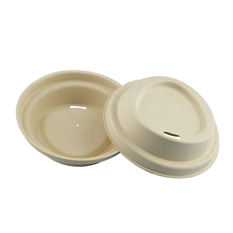 Biodegradable Bagasse Cup Lids Manufacturer