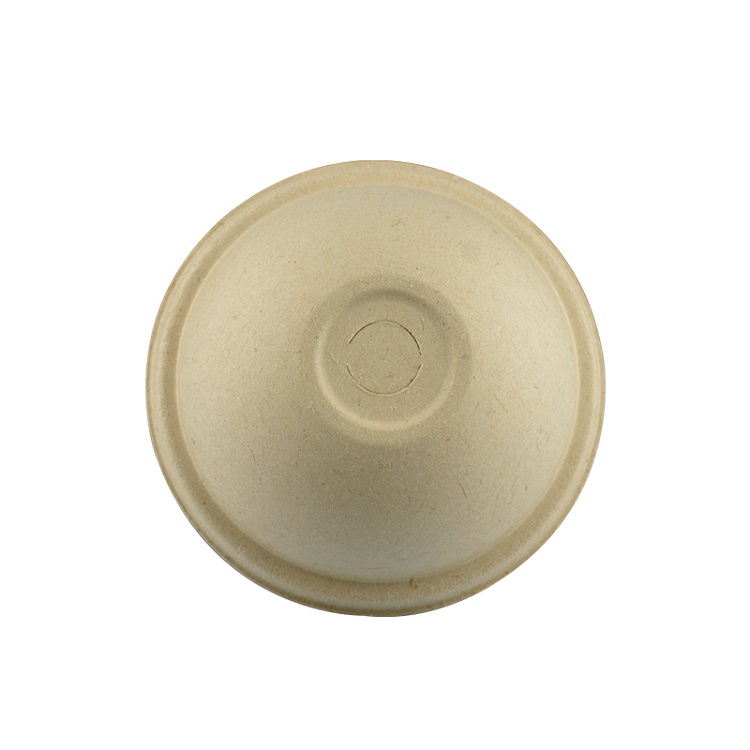 Disposable Dome Lid For Cold Tea, Bagasse Coffee Cup Lids 