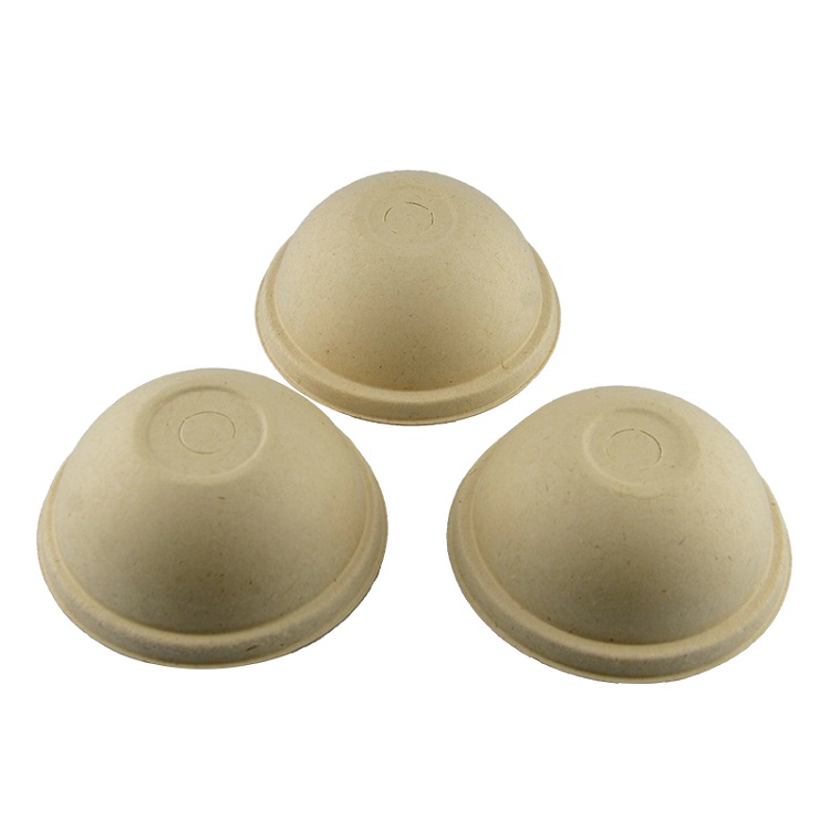 Disposable Dome Lid For Cold Tea, Bagasse Coffee Cup Lids 