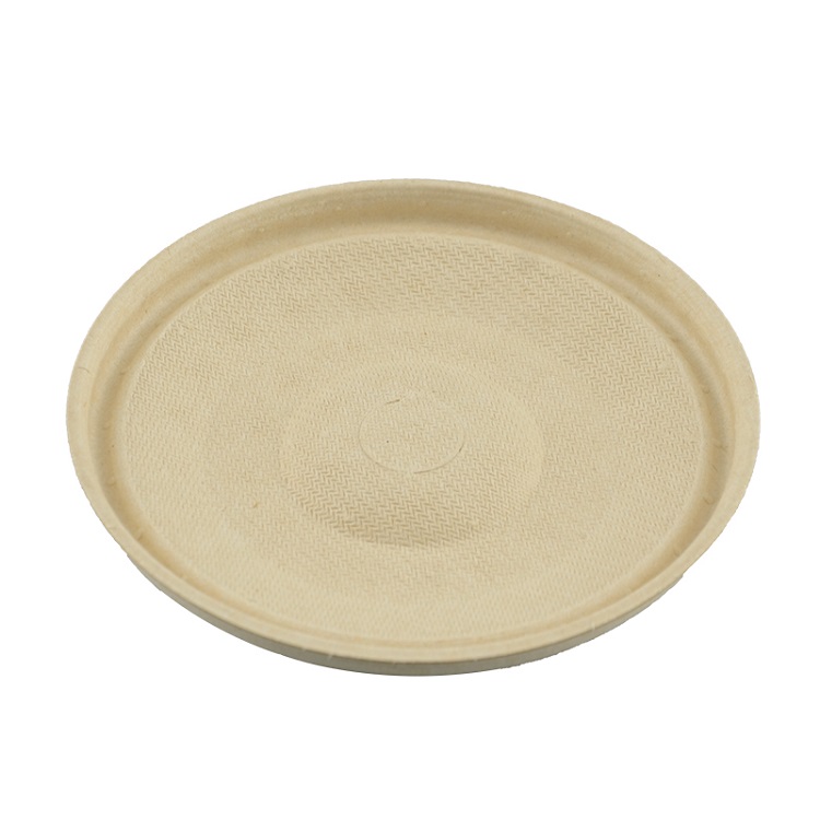 Flat Lid For Cups, Bagasse Coffee Cup Lids 