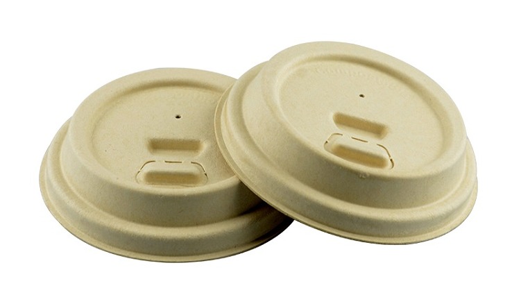 Targeting the European coffee market, Green Olive develops compostable coffee lids made from bagasse