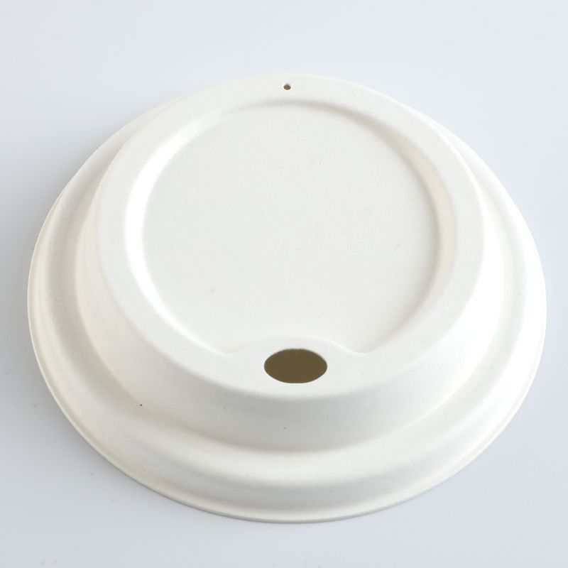 Biodegradable Coffee Cup Lid 100% Compostable for 8/12/16oz Cup