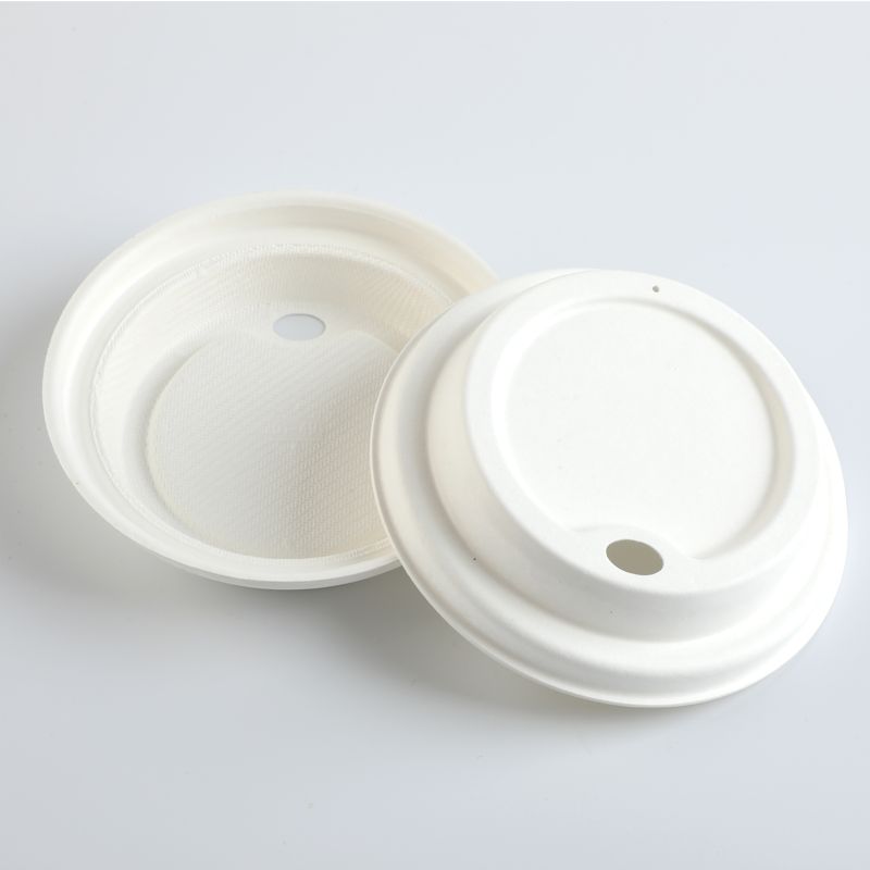 BPI Certified Biodegradable Disposable Coffee Cup Lids China Factory 