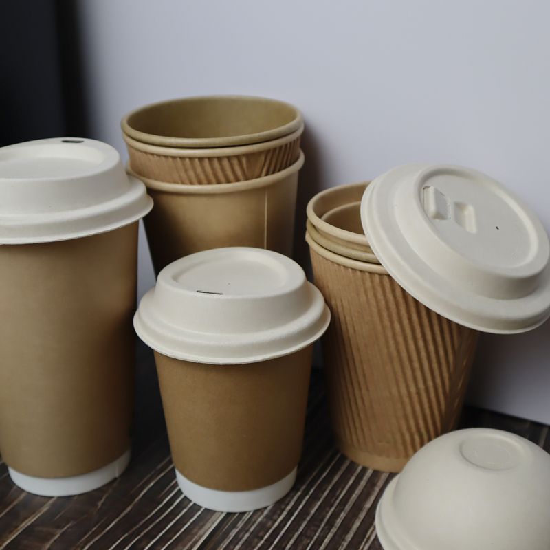 Sugarcane Bagasse Cup Lids: Eco-Friendly, Biodegradable Solutions for Sustainable Beverages
